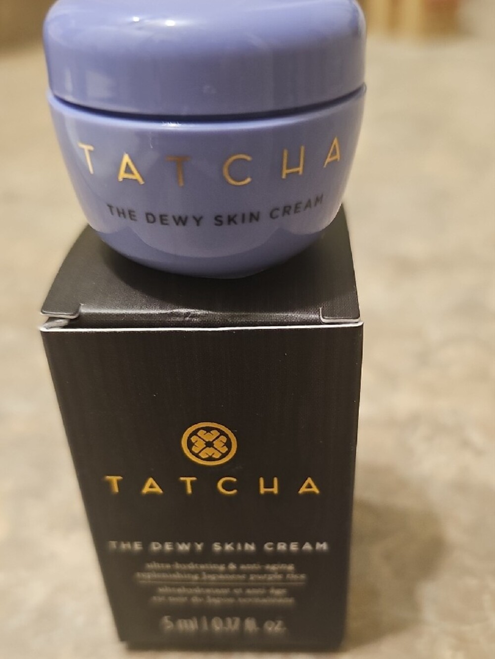 Tatcha Lavender Jar Dewy Skin Cream - Gold Accents - Picture 5 of 5